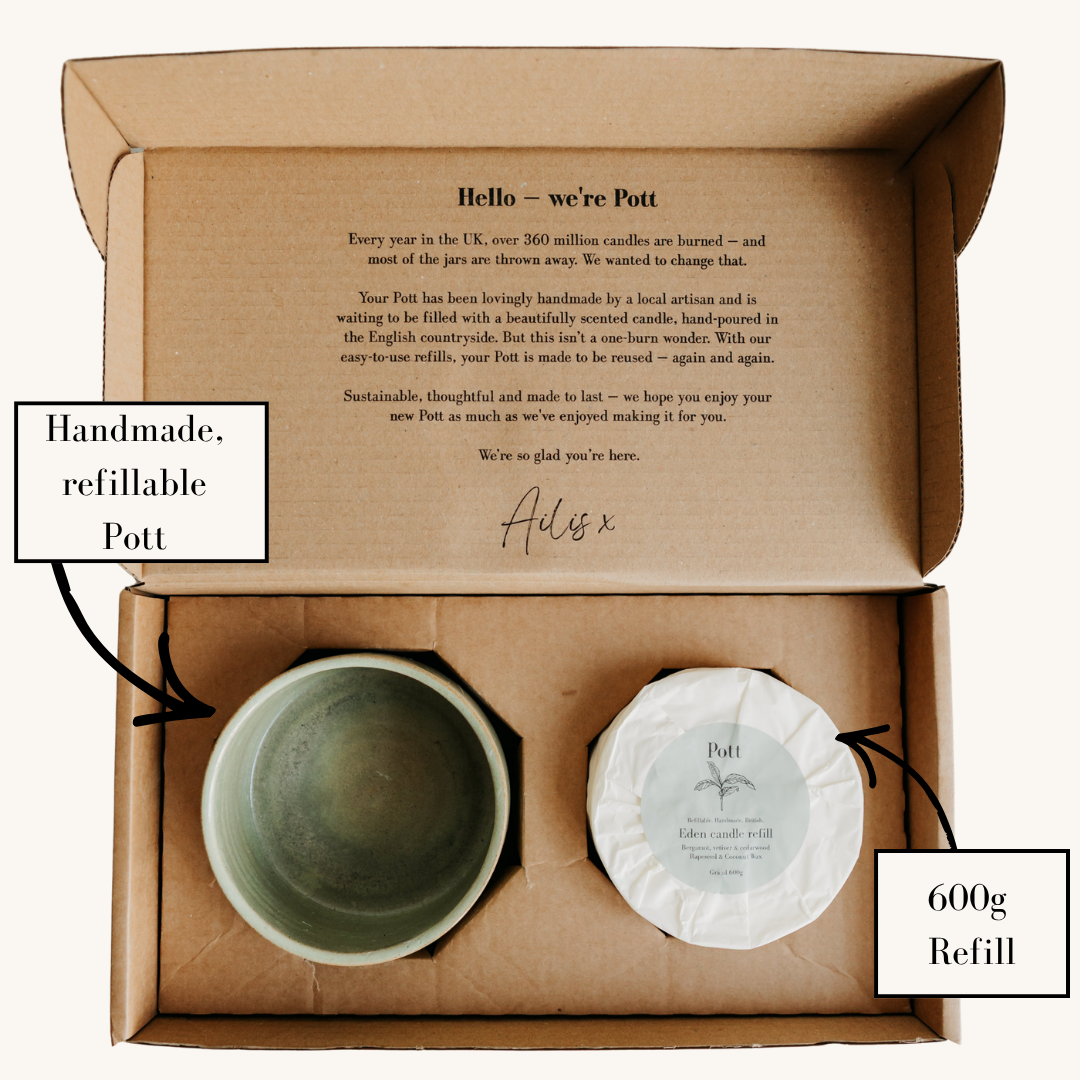 Eden Refillable Candle (Grand Size)